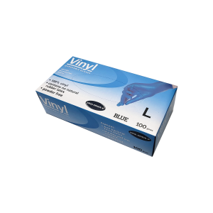 Disposable Vinyl Powder Free Glove, Ctn of 1000, Blue