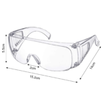 Safety Glasses, Clear, Ctn of 300