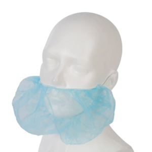 Disposable Beard Cover, Single Loop, Blue, Ctn of 2000