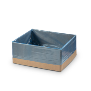 820mm x 720mm, Gusset Box liner, Blue, Ctn of 500