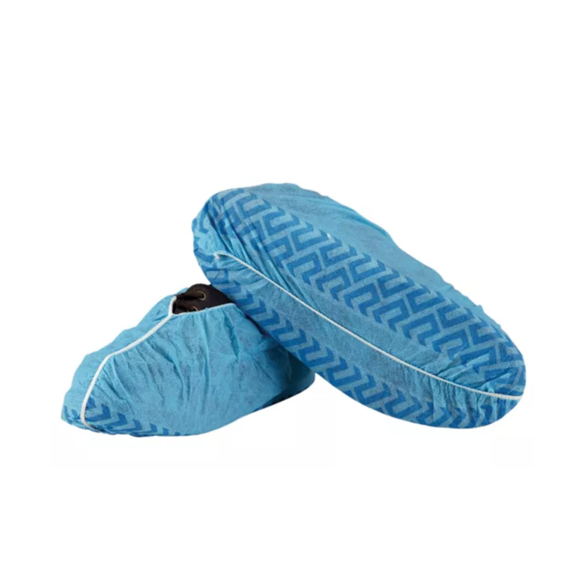 Blue shoe covers disposable anti sales skid