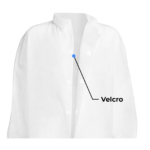Disposable Lab Coats, Ctn of 100pcs
