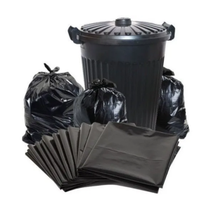 75L Heavy Duty Premium Garbage Bag, Black, Ctn of 500