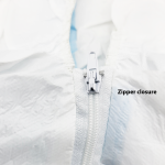 65gsm Polypropylene Coverall with Adhesive Blue Tape , Ctn of 50