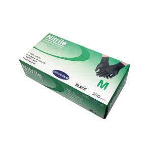 Disposable Nitrile Powder Free Glove, Ctn of 1000, Black