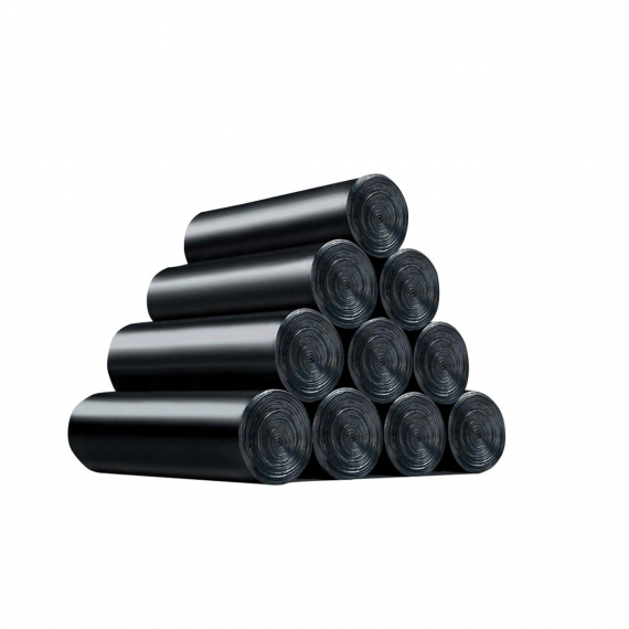 18L Standard Garbage bag/Bin Liner, Black, Ctn of 1000