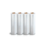 Clear Hand Stretch Film Pallet Wrap 500mm x 300m x 23um, Ctn of 4