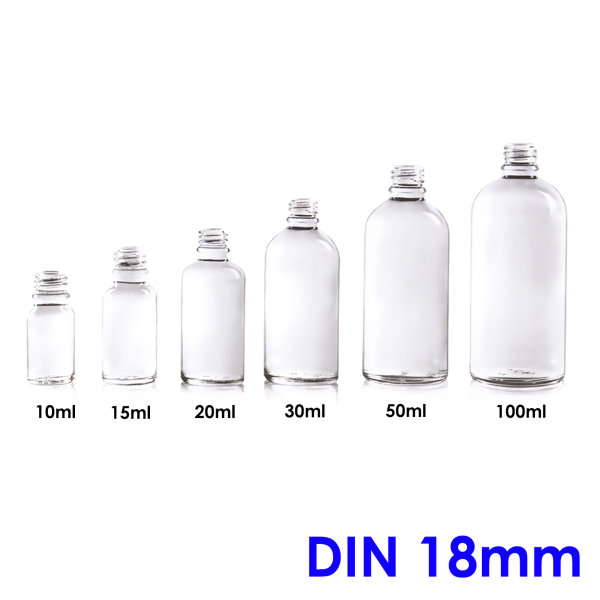 Dropper Dispensing Bottles - Clear