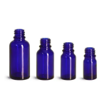 Blue Glass Bottles Only (Caps Not Included)