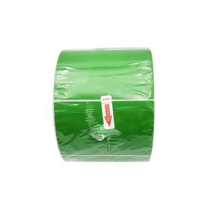 Green Matt Blank Self Adhesive Label Rolls 102x73mm, Ctn of 10,000pcs