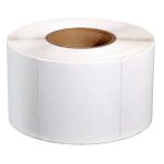Matt White Blank Self Adhesive Label Rolls 99x99mm, Ctn of 9000pcs
