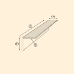 L-Shaped Paper Angle Board Protector/edge protectors/corner board, 2100pcs/pallet