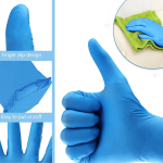 Disposable Heavy Duty Nitrile Powder Free Glove, Ctn of 1000, Blue