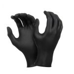 Disposable Heavy Duty Nitrile Powder Free Glove, Ctn of 1000, Black